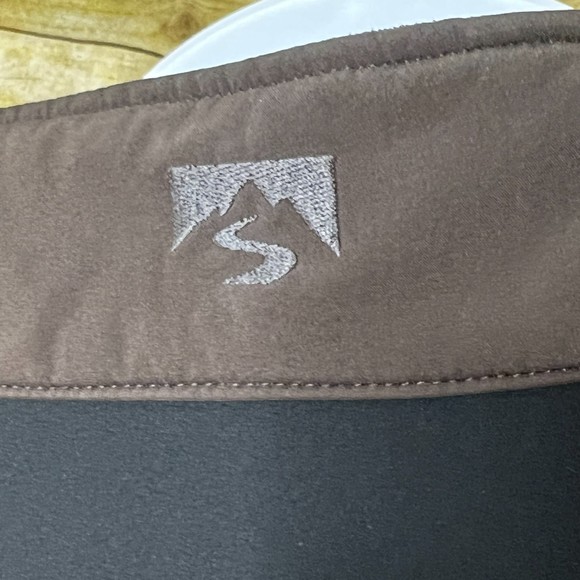 STORM CREEK GUARDIAN SOFTSHELL MEN'S SIZE LARGE BROWN & BLACK JACKET - Picture 4 of 8